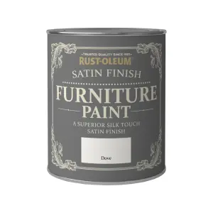 Rust-Oleum Dove Satinwood Furniture paint, 750ml