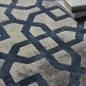 Origins Avanti Rug Grey/Blue Rug 80 X 150