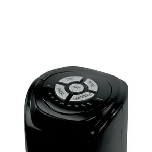 Igenix DF0035TBL Tower Fan, Oscillating, 7.5 Hour Timer, 29 Inch, Black