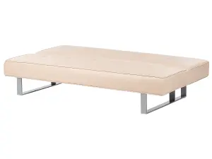 Beliani Modern Sofa Bed DERBY Beige