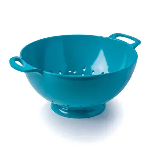 Zeal Premium Melamine Colander, Large 24cm, Aqua