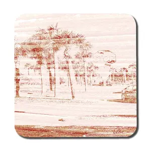 Square 6 Piece Coaster Set (Set of 6)