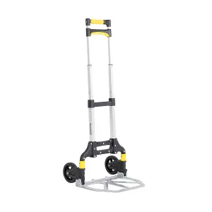 BULLDOZER 70kg Foldable Hand Truck Trolley Height Adjustable Handle Compact