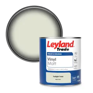 Leyland Trade Vinyl Matt Walls & Ceilings Emulsion Paint Twilight Twist (PPG1126-2) 1L