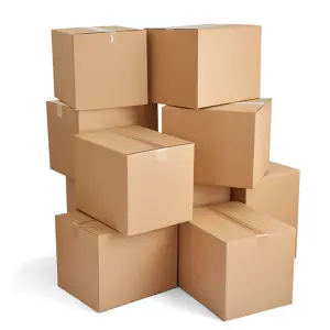 100 x 13x10x12" Strong Single Wall Cardboard Shipping Storage Packing Boxes