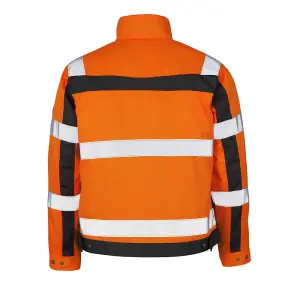 Mascot Safe Compete Cameta Work Jacket - Hi-Vis Orange (Hi-Vis Orange/Anthracite)  (Small)