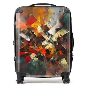 Dynamic Chaos: Energy Unleashed Suitcase - Large