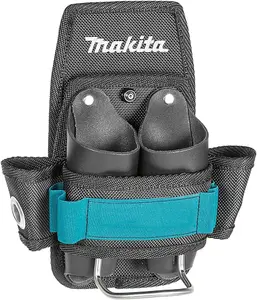 Makita E-15285 3 Way Hammer + Tool Holder for Tool Belts Leather + Strap System