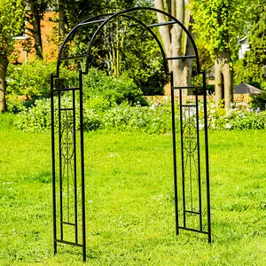 Woodside Northwold Metal Garden Arch