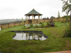 Chopin Gazebo (Eco) - Pressure Treatet Timber - L356 x W356 x H323 cm