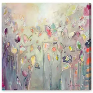 Butterfly Dance by Michaela Nessim - Wrapped Canvas Painting 91cm H x 91cm W x 4cm D