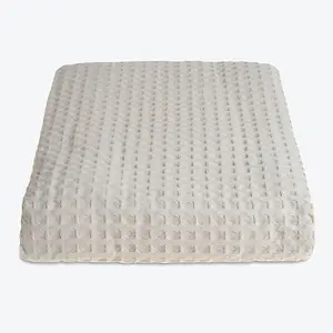 Hotel Waffle Throw Blanket - Taupe, Small