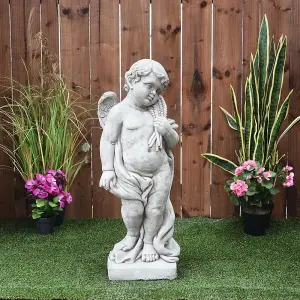 Large Cherub Statue 'Autumn' Edition