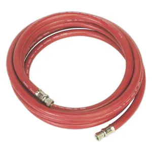 Sealey Air Hose 5m x 10mm with 1/4"BSP Unions