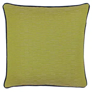 Paoletti Putney Jacquard Piped Feather Filled Cushion