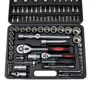 Oypla 94pc 1/4" & 1/2" Socket Ratchet Screwdriver Bit Set with Case