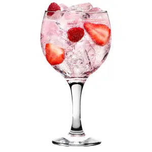 LAV - Misket Gin Balloon Glasses - 645ml - Clear - Pack of 6