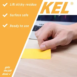 KEL - Sticker Remover, Sticky Stuff Residue & Adhesive Remover, Cleaning Fluid & Glue Remover for Stickers - 500ml