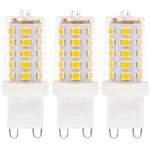 Prolite LED G9 Capsule 3.5W Dimmable Daylight Clear (3 Pack)