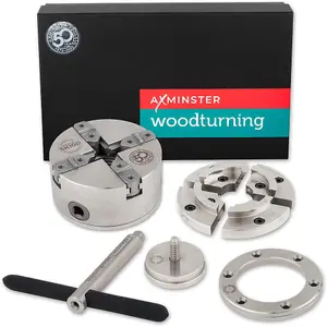 Axminster Woodturning Evolution SK100 Chuck Package - 1" x 8 Tpi