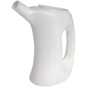 1 Litre Durable Measuring Jug with Spout - Oil & Fuel Resistant Polyethylene