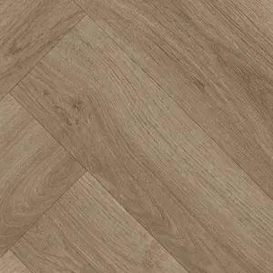 Brown Wood Effect Anti-Slip Vinyl Flooring For Kitchen, Bathroom, LivingRoom, 2.5mm Thick Vinyl Sheet-7m(23') X 3m(9'9")-21m²