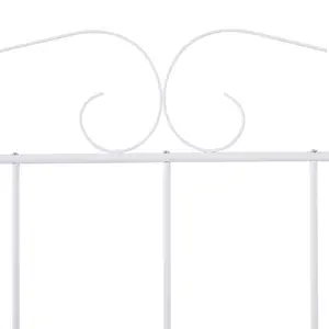 Roanne Single (90 X 190cm) Iron Daybed White