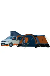 Cocoon Breeze v2 Campervan Awning (Orange/ Grey)v