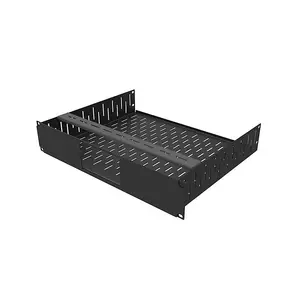 Penn Elcom 2U Vented Rack Shelf & Magnetic Faceplate For 1 x Sonos Connect R1498/2UK-SONOS1