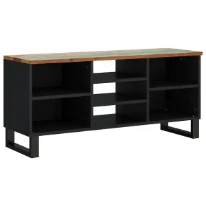 Berkfield TV Cabinet 100x33x46 cm Solid Wood Reclaimed&Engineered Wood