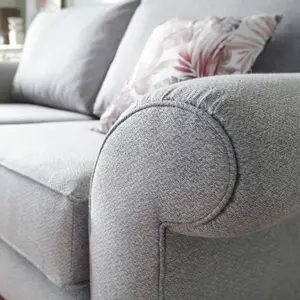 Ingrid 3 Seater Sofa in Light Grey