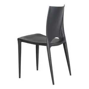 Britnei Dining Chair (Set of 4) Dark Grey