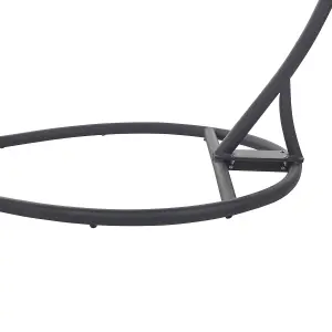 Hanging Chair with Stand SESIA Dark Grey