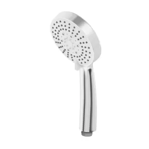 GoodHome Tummel Chrome effect 3-spray pattern Shower head, 243mm