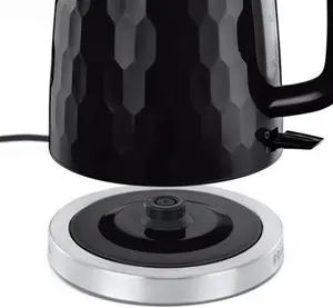 Russell Hobbs Honeycomb Kettle Black, Plastic