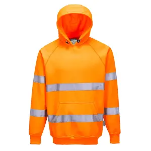 Portwest B304 Hi-Vis Hoodie - Orange - Medium