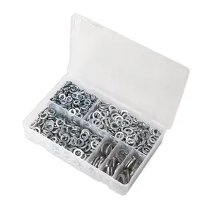 Sealey Spring Washer Assortment 1010 Pieces M6-M16 Metric Zinc DIN 127B AB058SW