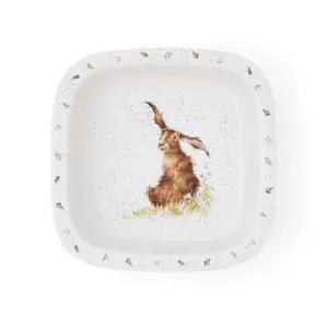 Wrendale Designs Hare Square Dish