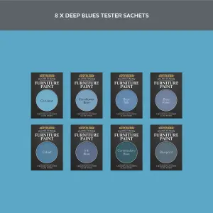 Rust-Oleum Blue Gloss Furniture Paint Tester Samples - 10ml