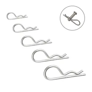 10 x R Clips 4 x 75mm for Securing Clevis Retaining Pins,