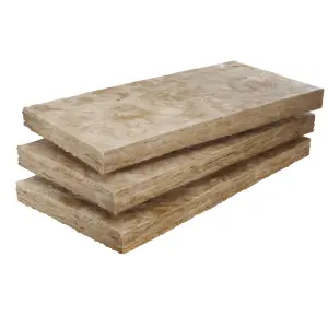 Knauf Dritherm Glasswool 75mm Insulation board (L)1.2m (W)0.46m, Pack of 6