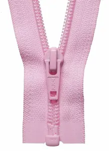 NYLON O/E ZIP 81CM - Nylon Open End Zip: 81cm: Mid Pink - YKK