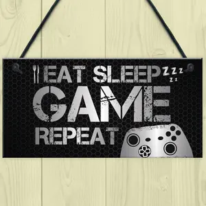 Funny Gaming Sign Gift For Son Dad Brother Christmas Birthday Gift Idea Gamer Gift