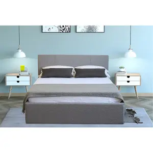 Side Lift Ottoman Bed Small Double Storage Bed