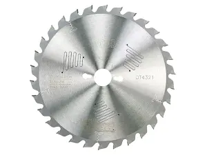 Dewalt DT4321-QZ Series 60 Circular Saw Blade 250 x 30mm x 30T DEWDT4321QZ