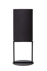 Lucide HERMAN - Table lamp - 20 cm - 1xE27 - Black