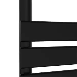 Right Radiators 1800x600 mm Designer Flat Panel Heated Towel Rail Radiator Bathroom Warmer Heating Black