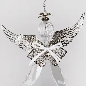 Crystal Teardrop Fairy Angel Hanging Figurine Ornament