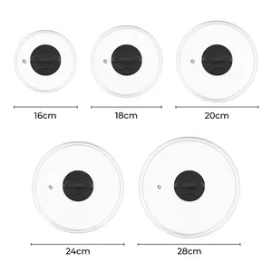 Blackmoor 24cm Tempered Glass Pan Lid