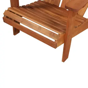 Berkfield Garden Adirondack Chair Solid Acacia Wood